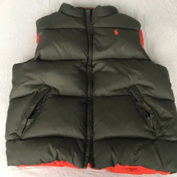 ジャケット・アウター \"POLO SPORT\" Reversible Down Vest / LL Vtg Polo Sport Ralph Lauren Down Blend Puffer Vest Mens XL